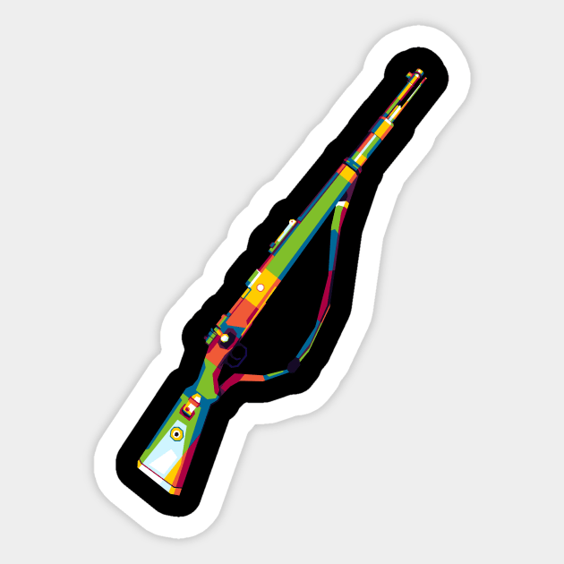 Karabiner 98K Sticker by wpaprint